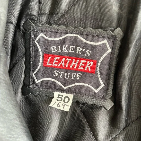 Biker’s leather stuff leather jacket - Picture 3 of 8